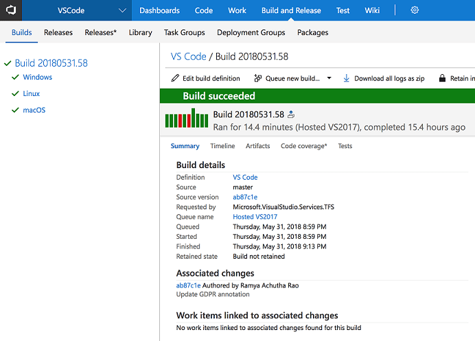 Azure DevOps Builds